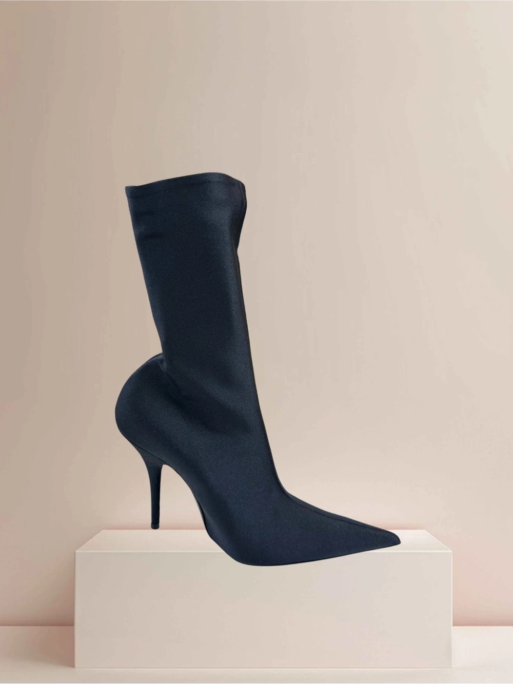 Balenciaga Knife Sock Thigh High Boots 37.5